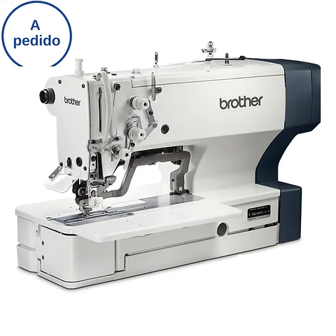 Ojaladora Industrial Electrónica Brother HE-800C – Direct Drive