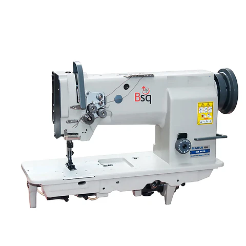 Recta Industrial Bsq mod  MT-4420 Doble Aguja Triple Transporte – Cuero, Tapicería y Materiales Pesados