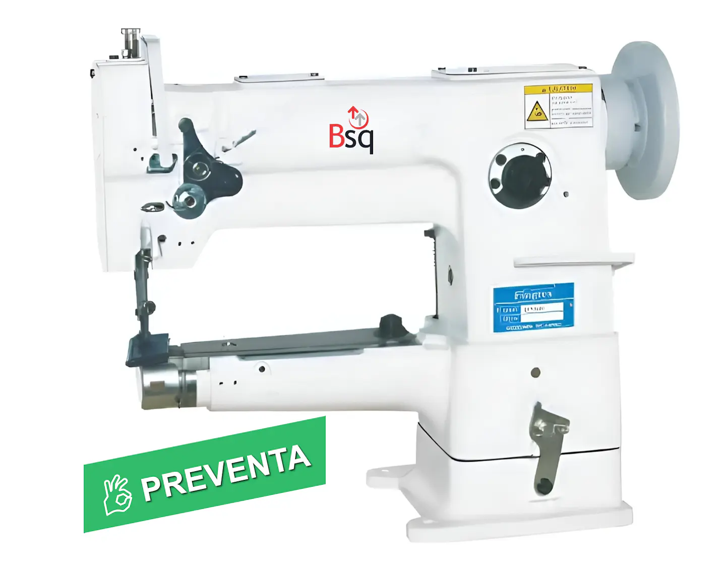 Máquina Cilíndrica BSQ-246 Triple Transporte Big Hook | Para Cuero, Marroquinería, Bolsos y Calzado 1