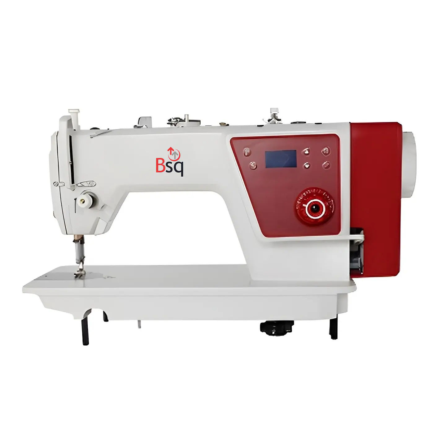 Recta Industrial BSQ-F18M Motor Directo - Gancho Jumbo– Una Aguja, 5.000 ppm | Confección, Jeans, Marroquinería y Tapicería Liviana 2