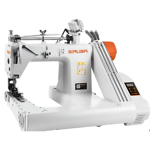 Cerradora de Codo Siruba FA007D-364H/2PL – 3 Agujas, Puller Metálico, 3500 ppm, Direct Drive