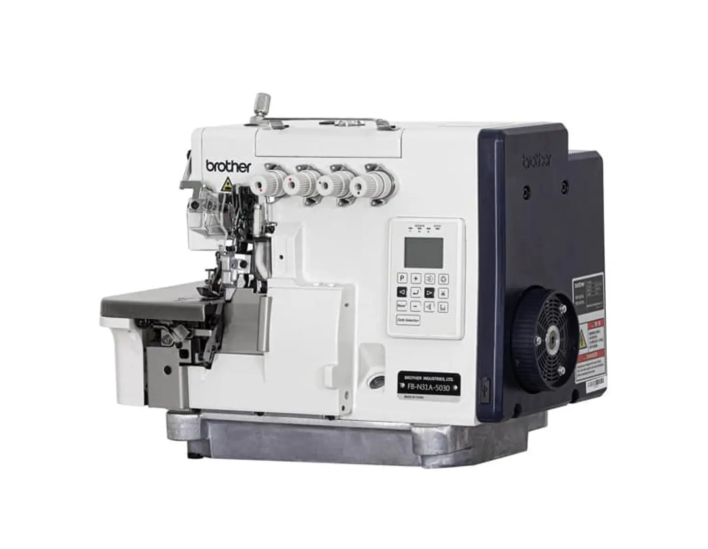 Overlock Industrial Brother FB-N31A-5030 – 2 Agujas, 5 Hilos, 6.000 ppm 1