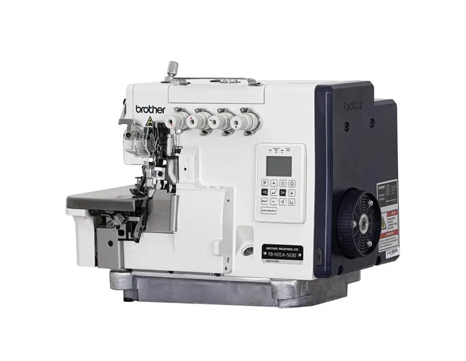Overlock Industrial Brother FB-N31A-5030 – 2 Agujas, 5 Hilos, 6.000 ppm 1