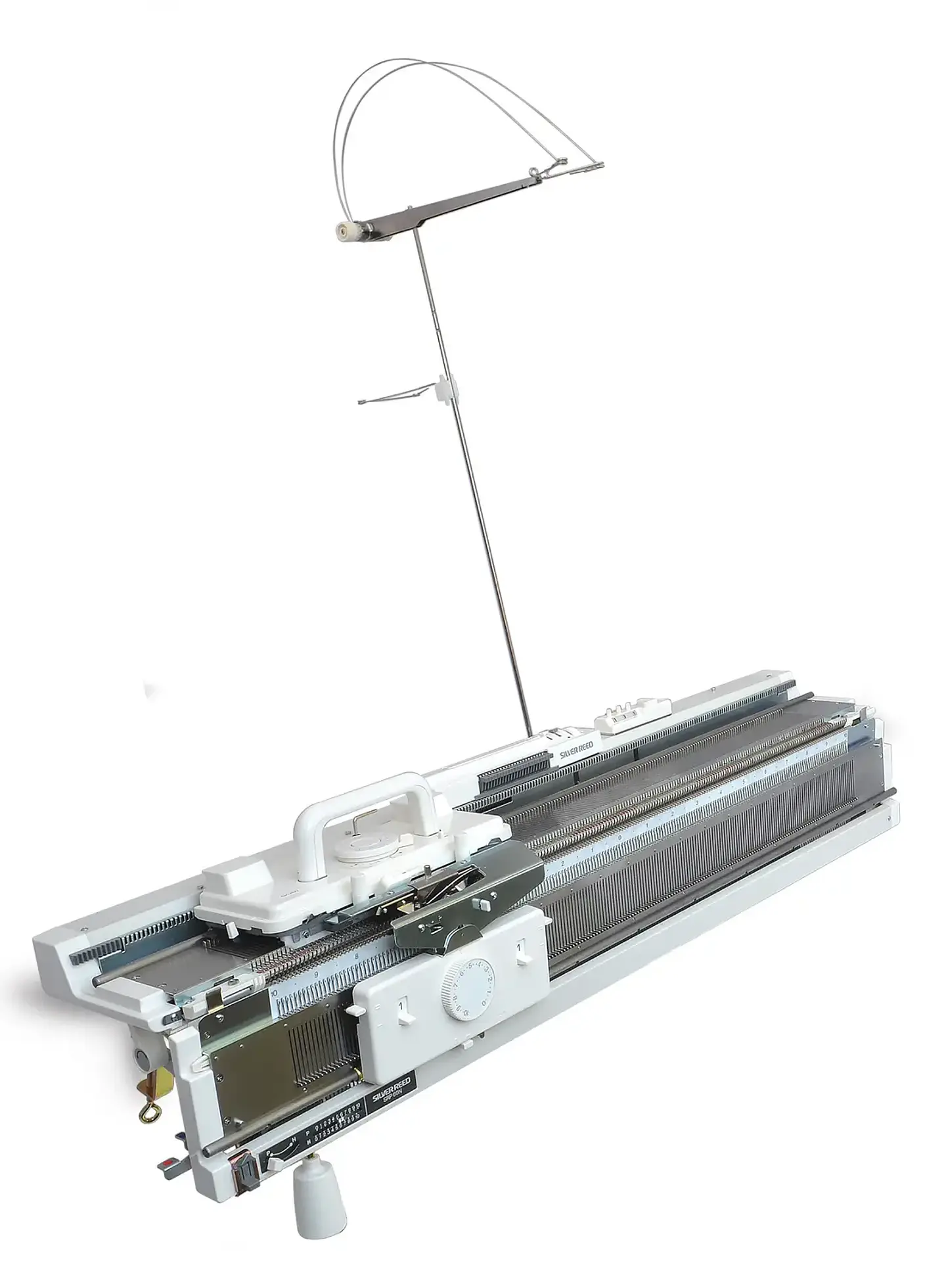 Máquina Tejedora SK280 Doble Cama – 200 Agujas, Galga 4G, Tarjetas Perforadas | Tejido Fino y Mediano Profesional 2