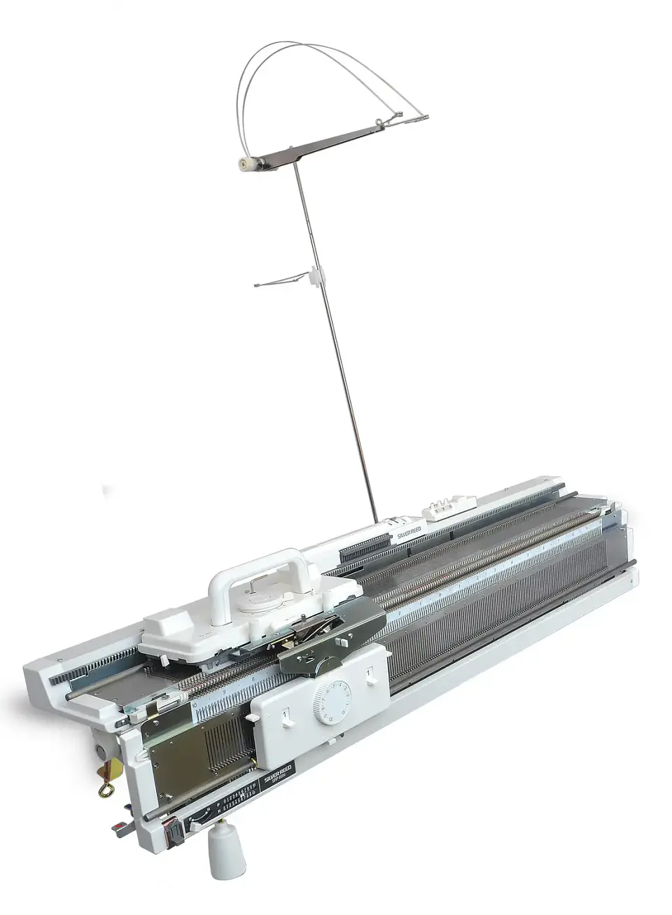 Máquina Tejedora SK280 Doble Cama – 200 Agujas, Galga 4G, Tarjetas Perforadas | Tejido Fino y Mediano Profesional 2