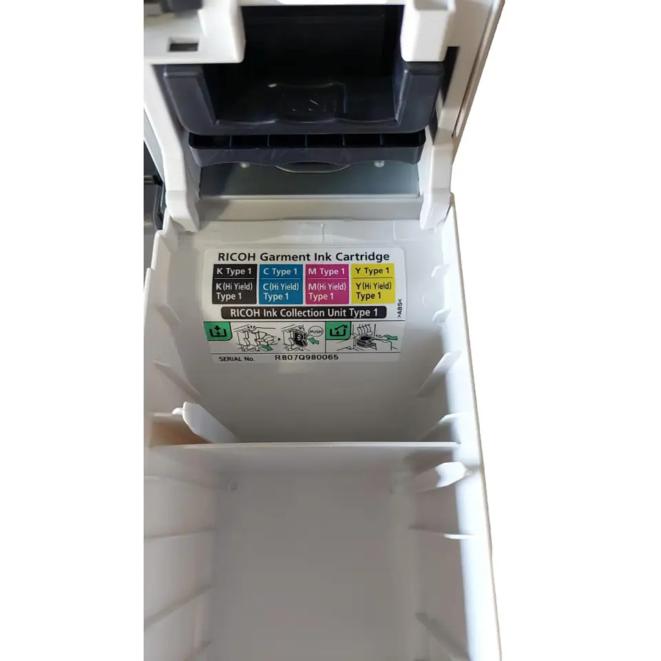 Impresora Textil Ricoh Ri 100 – Impresión DTG Directa a Prenda | Compacta, Premiada CES 2018 | Ideal para Emprendimientos ⭐ MÁQUINA DE EXHIBICIÓN 5