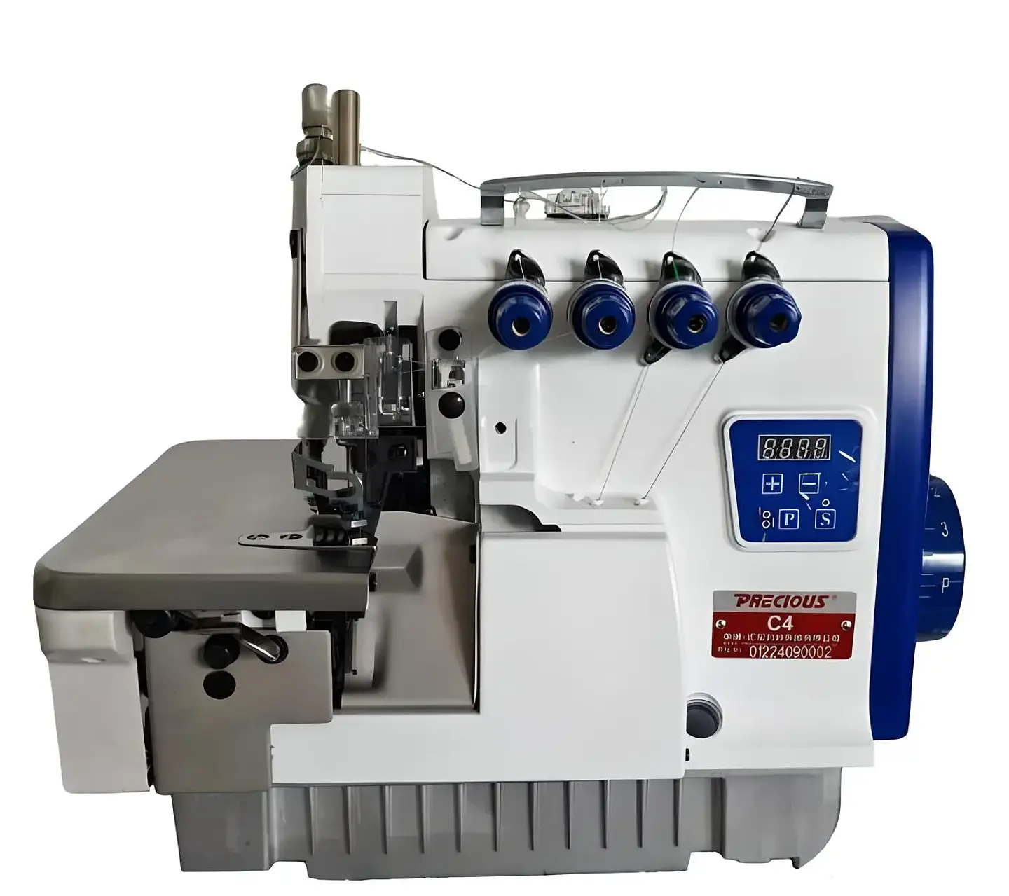 Overlock Precious C4 – Máquina de Coser Industrial 4 Hilos con Motor Directo y Lubricación Automática 2
