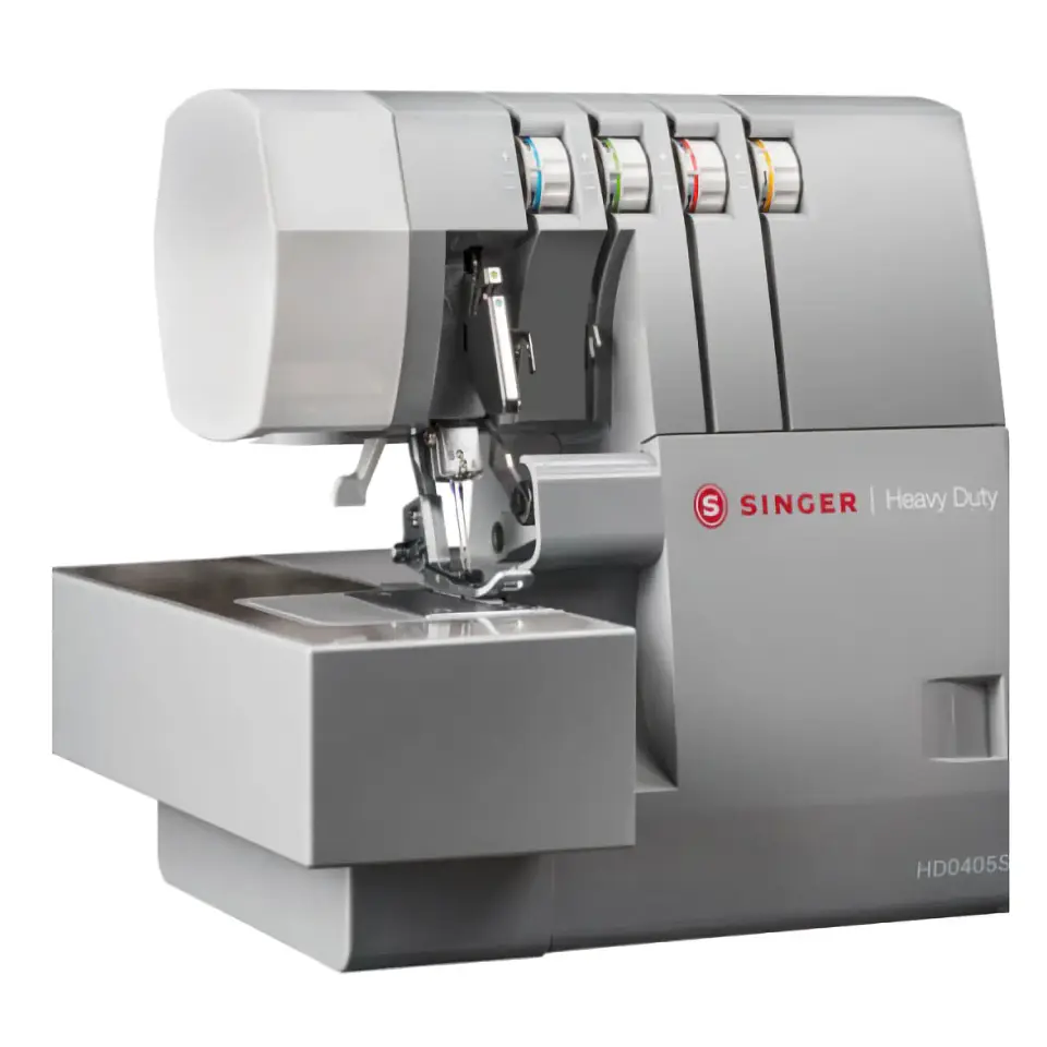 Máquina Overlock Singer HD0405S Heavy Duty – Potencia y durabilidad profesional 5