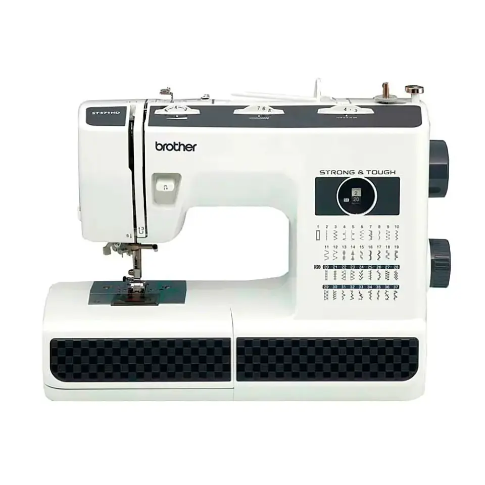 Máquina de Coser Brother ST371HD Heavy Duty para Jeans – 37 Puntadas y Ojal Automático 1