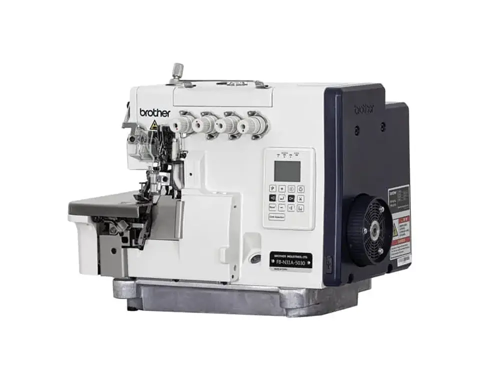 Overlock Industrial Brother FB-N31A-5030 – 2 Agujas, 5 Hilos, 6.000 ppm 1