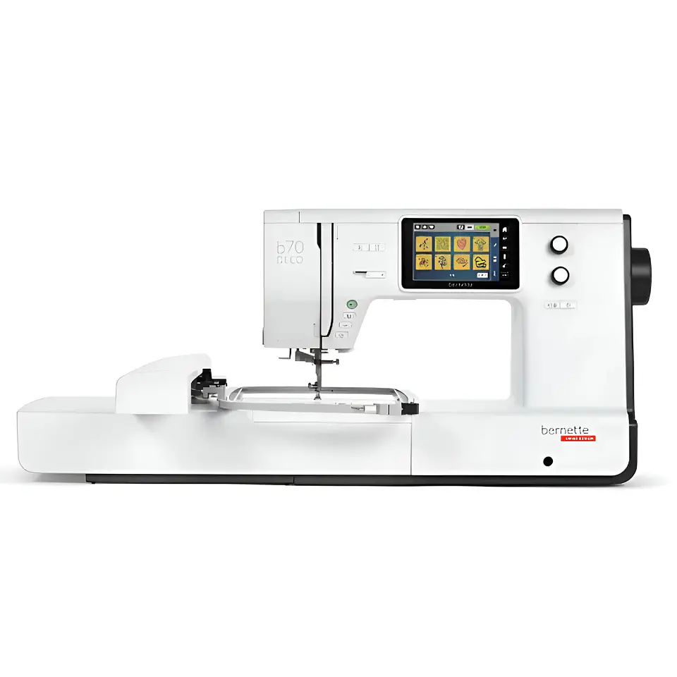 Bordadora Bernette B70 DECO – 208 Diseños + Pantalla Táctil 5” + Área 260×160 mm 1