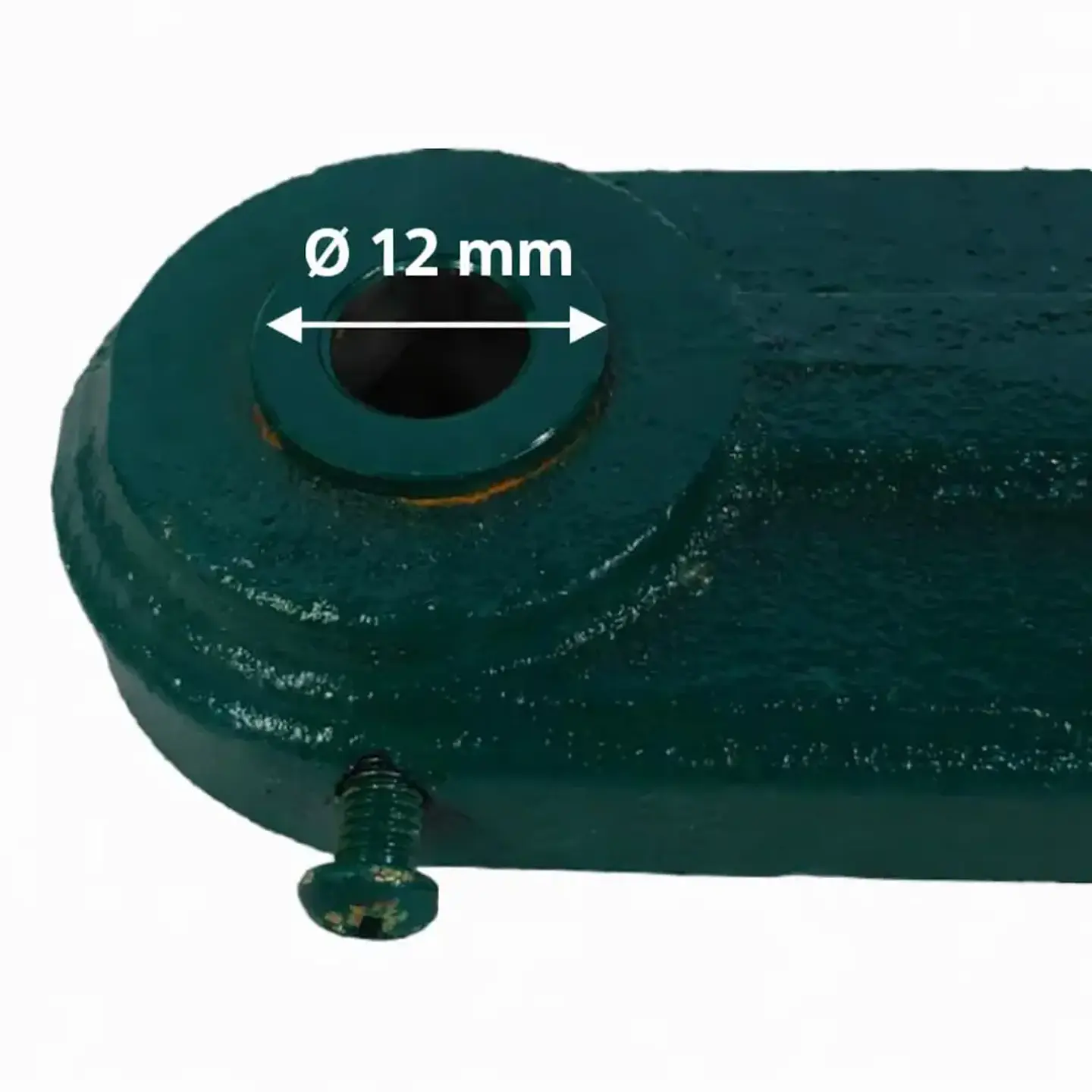 Remachadora Ojetilladora Industrial de Mesa – Fierro Fundido, Orificio 12mm | Broches y Ojetillos para Tela, Cuero y Marroquinería 5