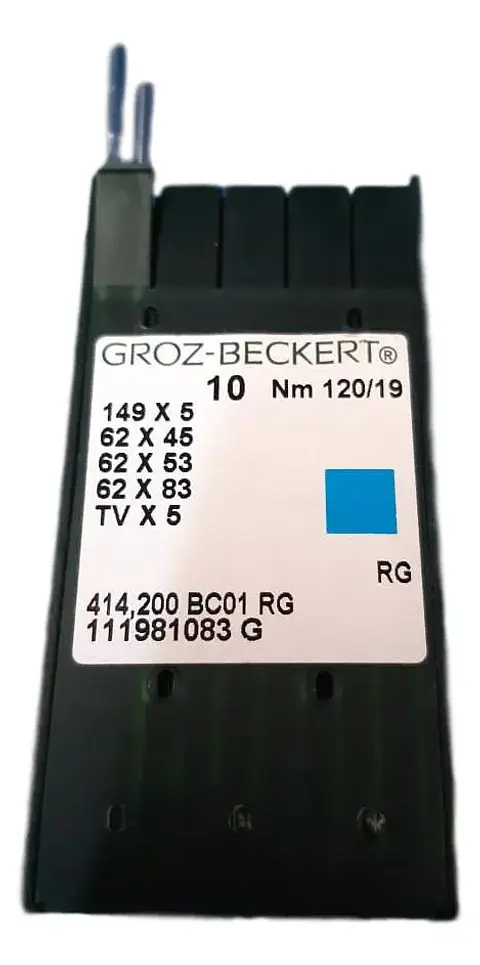 Aguja Groz Beckert 149 X5 # 120 para Cerradora de Jean Talon Grueso