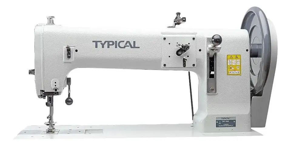 Máquina de Costura Recta Typical MOD TW1-243 - Ideal para Trabajos Extra Pesados 1