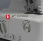 OVERLOCK ALFA MOD 8708 - Máquina de 4 Hilos, Brazo Libre, Velocidad 1200 ppm - Miniatura 4