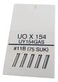 Aguja Orange UOx154 Curva #75 para Overlock – Sachet de 5 Unidades - Miniatura 2