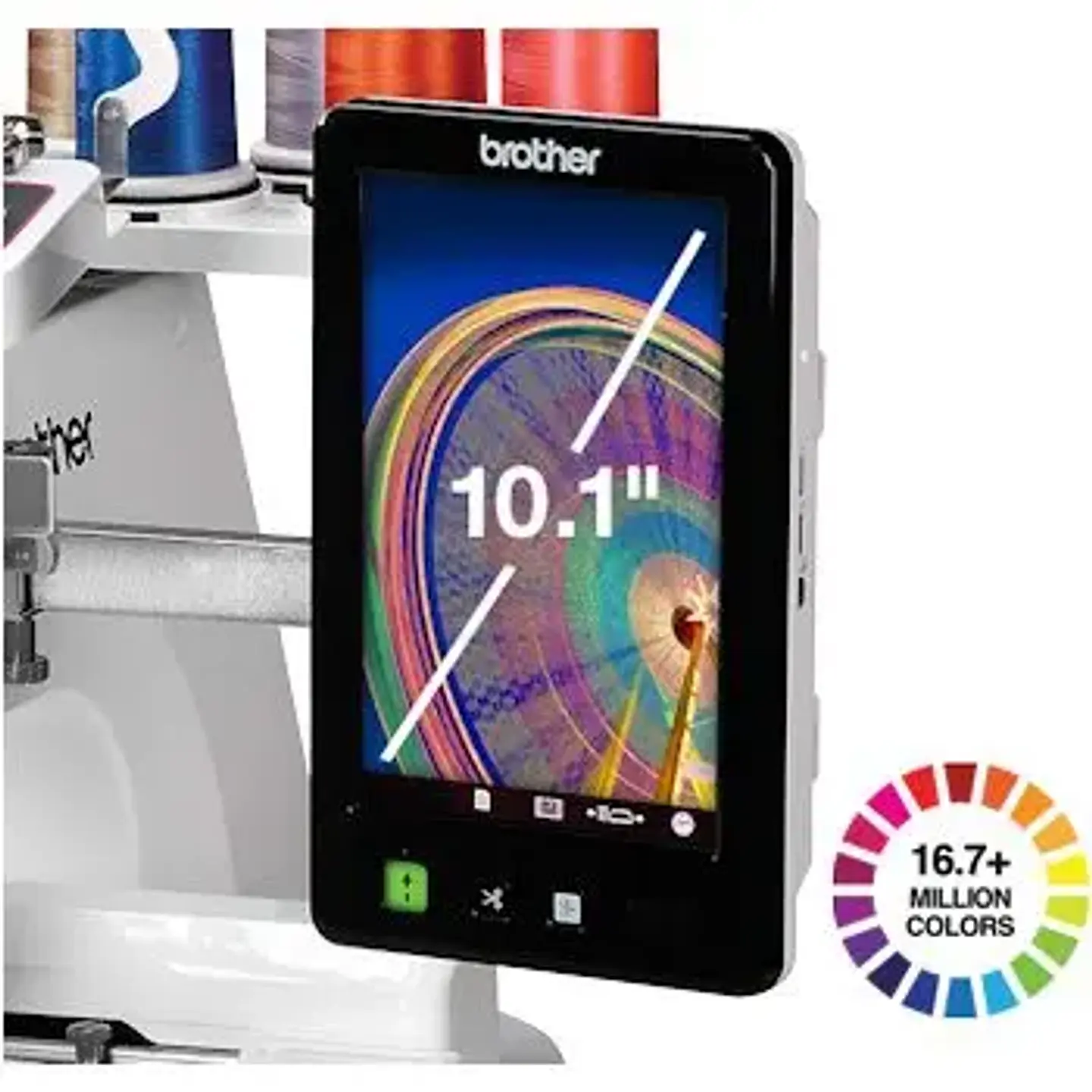 Bordadora Brother Mod PR-1060WCCL 4