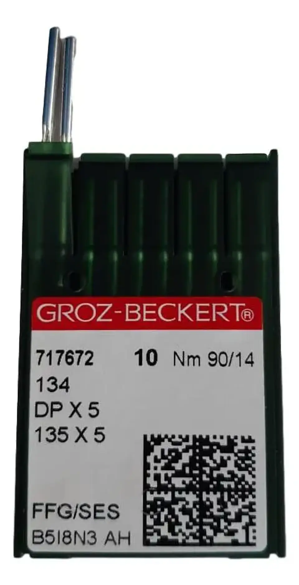 Aguja Groz Beckert DPX5 - Talon Grueso | Regular y Ball Point 1
