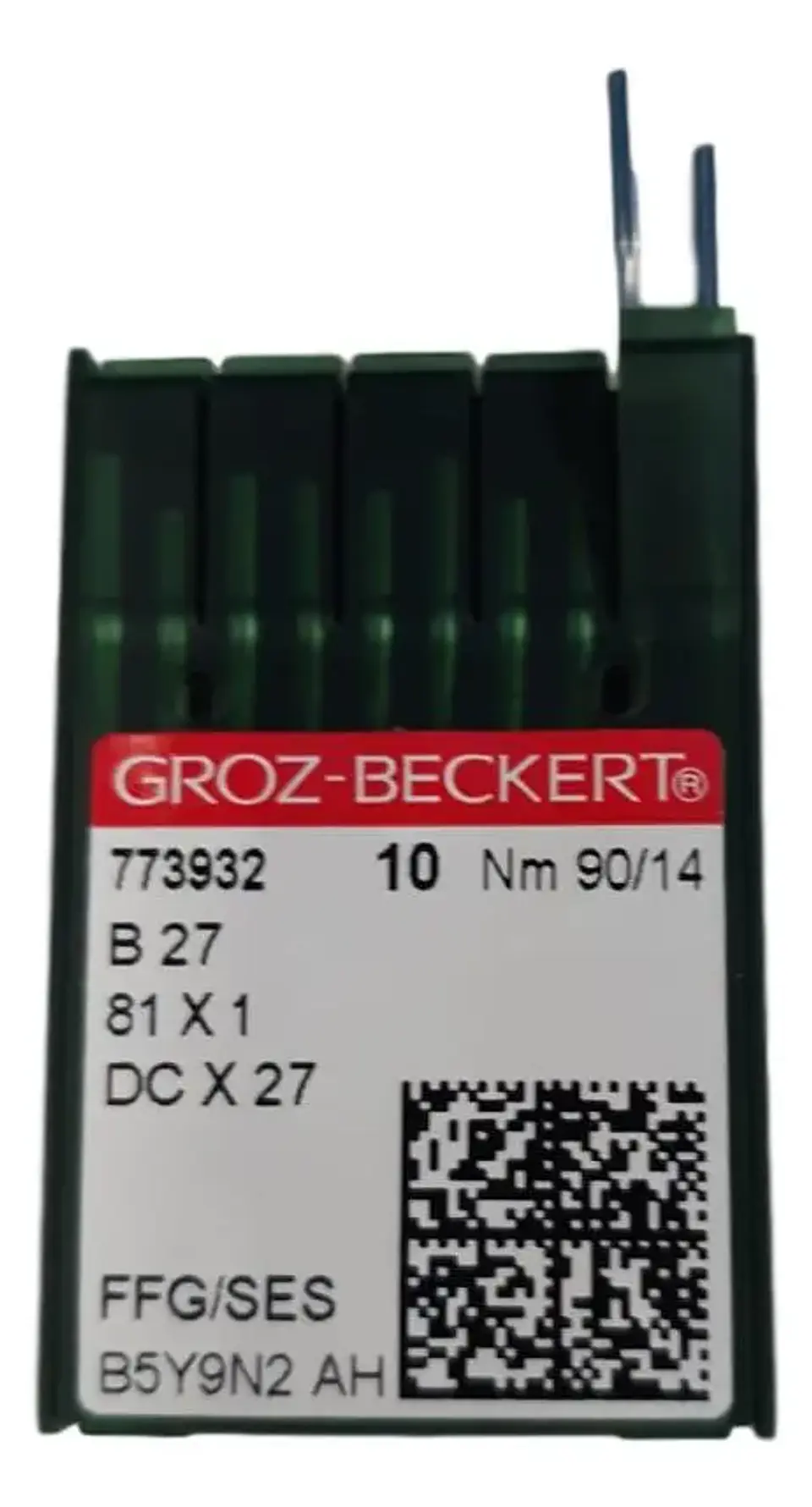 Aguja Groz-Beckert DCX27 para Overlock Industrial | Regular y Ball Point – Alta Precisión 1