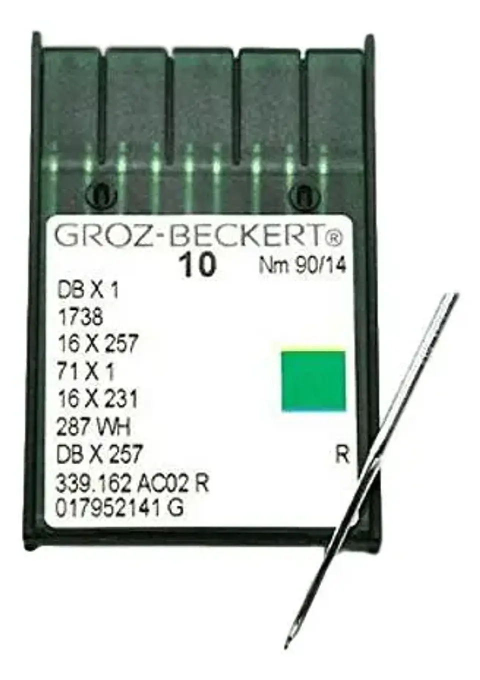AGUJA GROZ BECKERT DBX1 - TALON DELGADO - Regular y Ball Point – Precisión Alemana 1