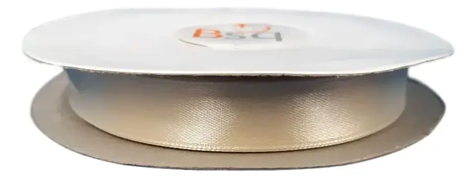 Cinta de Satín Crudo BSQ Cód. 8004 – 15 mm x Rollo de 50 m 1