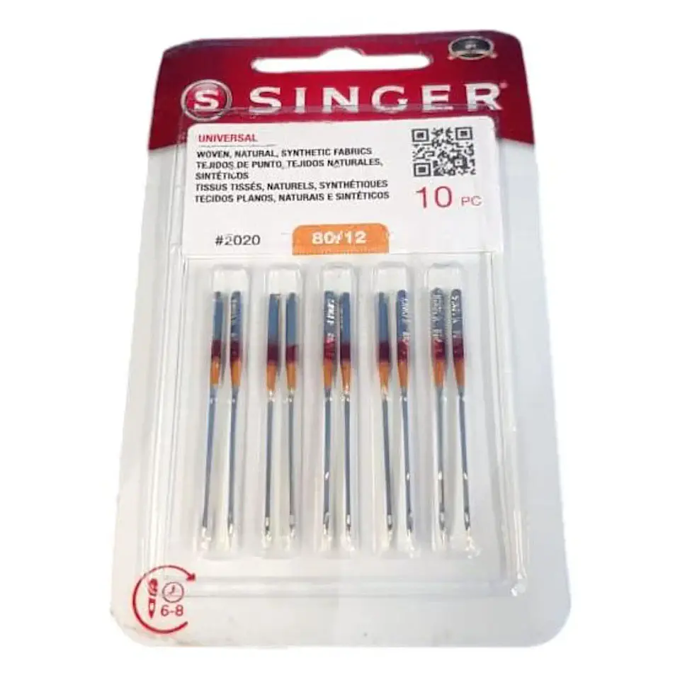 Aguja Singer 2020 #11-80 - Blister 10 Unid 1