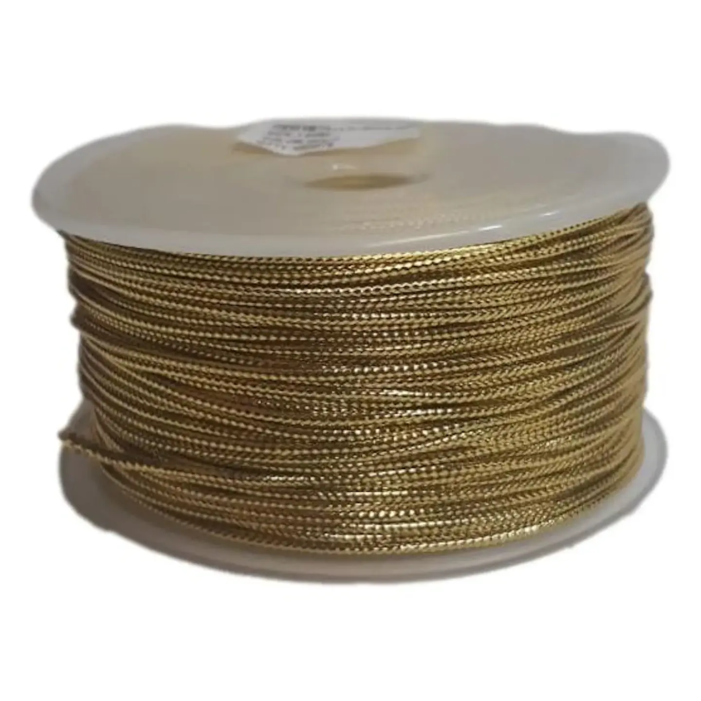 Cordón Metálico Dorado 1,5 mm Bsq – Rollo de 100 Metros para Manualidades y Encintado 1