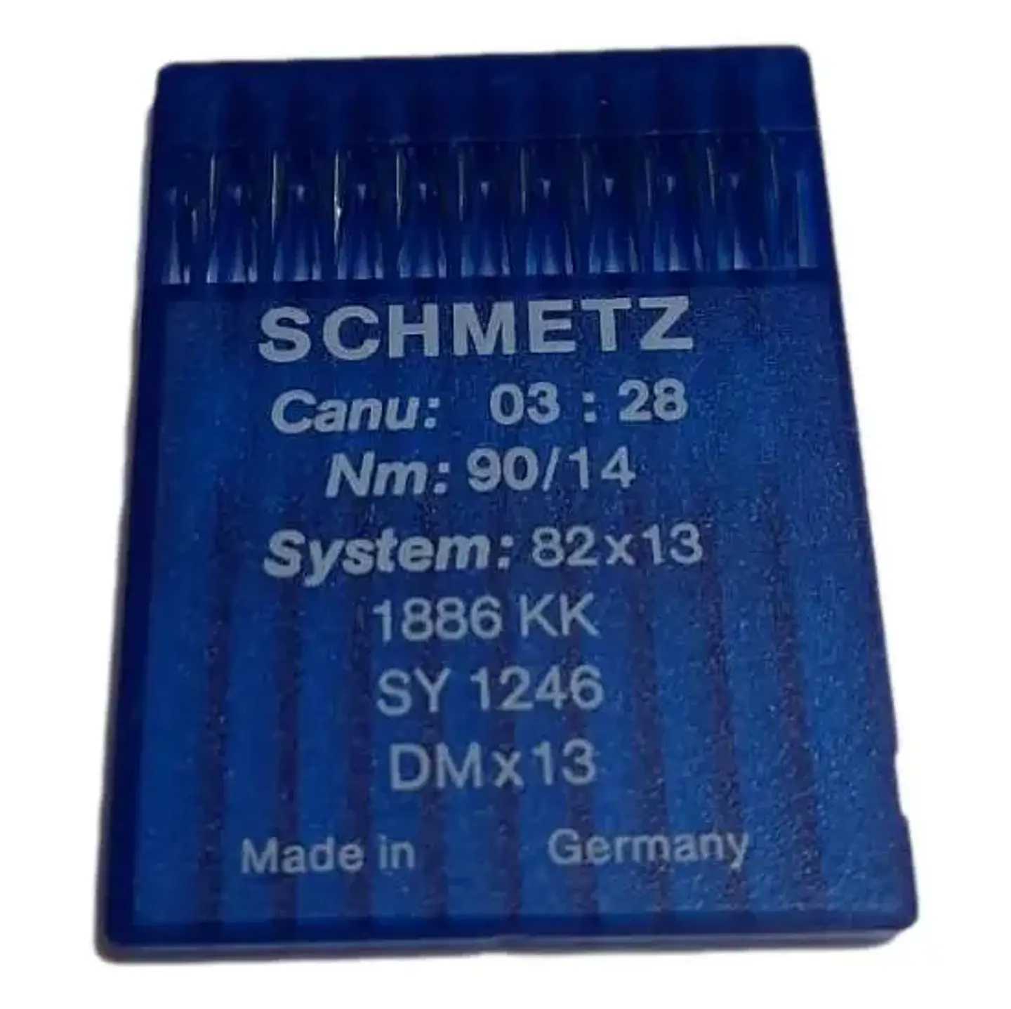 Aguja Schmetz DMx13 N° 90/14 – Sistema 82x13, Sachet de 10 Unidades 1