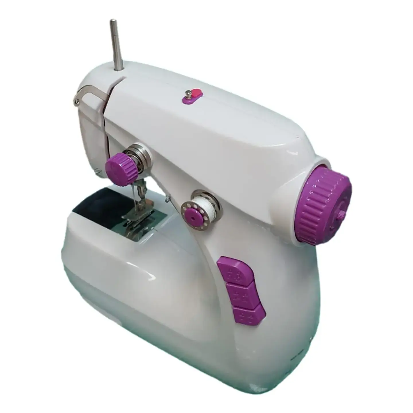 Mini máquina de coser MOD 211 con pedal y dos velocidades 2