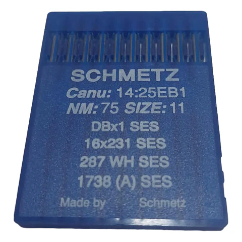 Aguja Schmetz DBx1 / 16x231 para Recta Industrial – Sachet de 10 Unidades