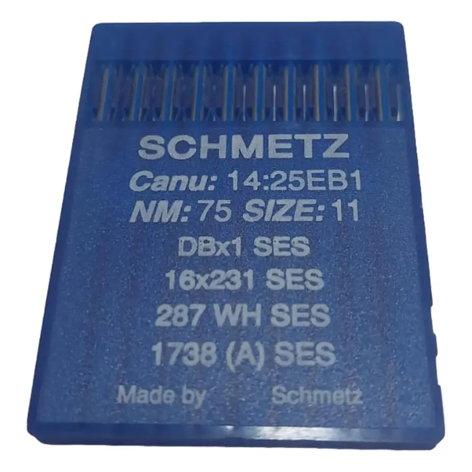 Aguja Schmetz DBx1 / 16x231 para Recta Industrial – Sachet de 10 Unidades 1