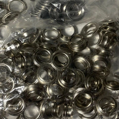 Ojetillo de Metal 12 mm (EY-12MM) – Bolsa de 100 Unidades