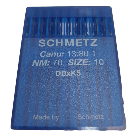 Aguja Schmetz DBxK5 para Bordadora Industrial – Sachet de 10 Unidades