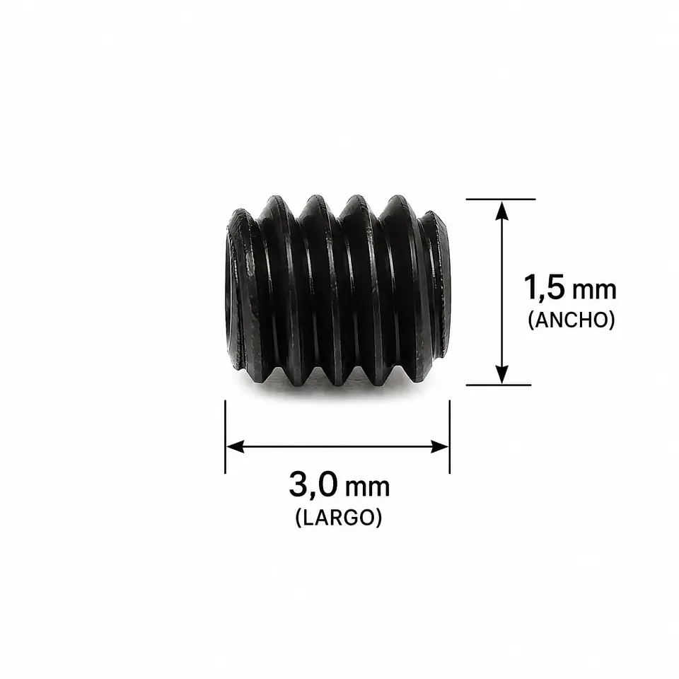 Tornillo Prisionero de Aguja para Overlock Siruba 757 1