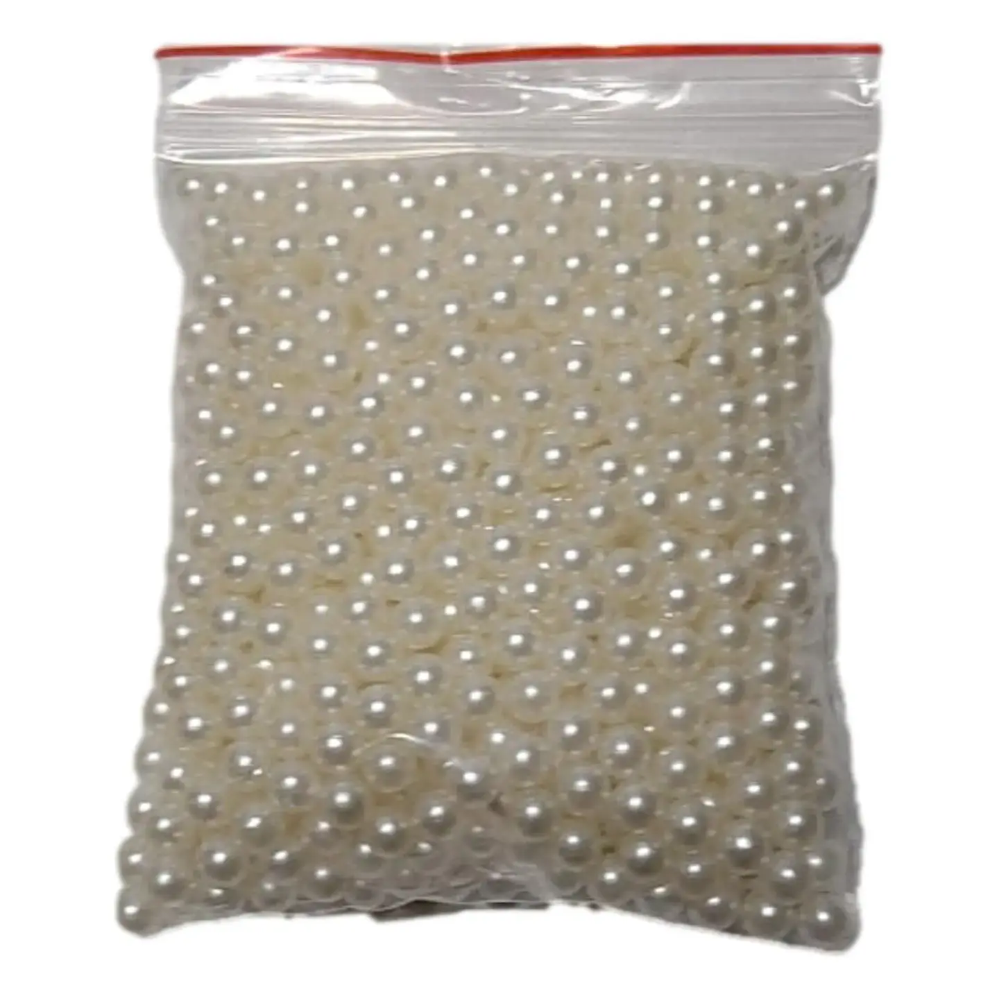 Perla Blanca 5 mm – Bolsa de 30 Gramos para Decorar Prendas 1