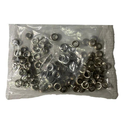Ojetillo de Metal 6 mm EY-6MM – Bolsa de 100 Unidades con Arandela