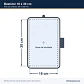 Bastidor 180 x 300 mm Compatible Sewtech para Bordadora Brother BP2100 e Innov-is 4000D - thumbnail 2