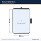 Bastidor 200 x 300 mm Compatible Sewtech para Bordadora Brother BP2100 y Quattro 6000D - Miniatura 2