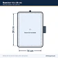 Bastidor 140 x 200 mm Compatible Sewtech para Bordadora Janome Memory Craft 500E y 400E - thumbnail 4