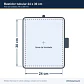 Bastidor Tubular 24 x 30 cm para Bordadora Multiaguja BSQ / Fortever FT-1201 (T1201) - Miniatura 3