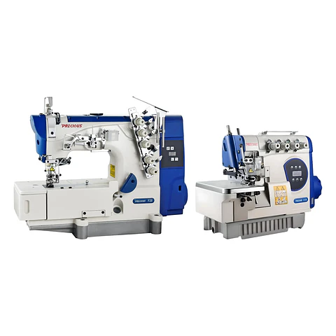 Pack Industrial Overlock Maqi C1-5-35 5 Hilos + Tapacostura FIT-5700D Duo