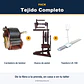 Pack Tejido Completo – De la fibra a la prenda: Cardadora de tambor + Rueca de pedal + Tejedora LK-150 - Miniatura 1