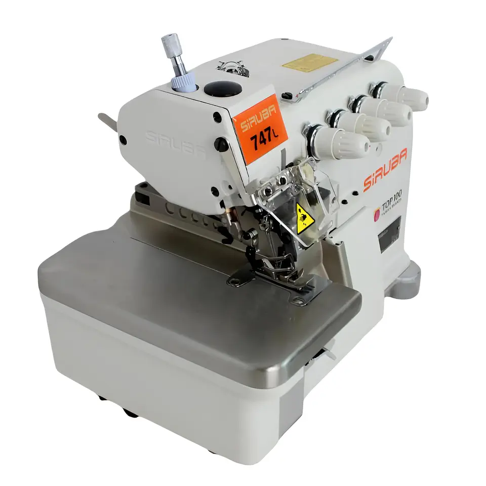 Overlock Industrial Siruba 747L-514M3-24 4 Hilos 2 Agujas 2