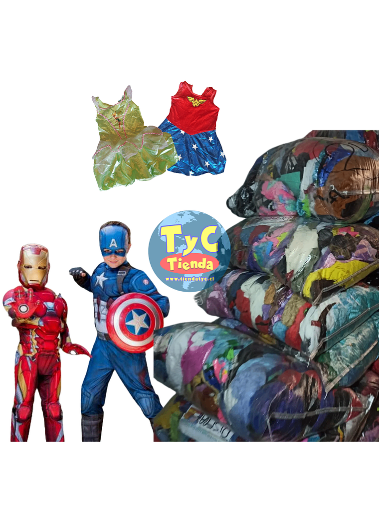 Fardo disfraces segunda 20kg 1