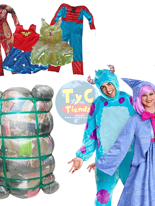 Fardo Disfraces PRIMERA 45kg AMERICANOS