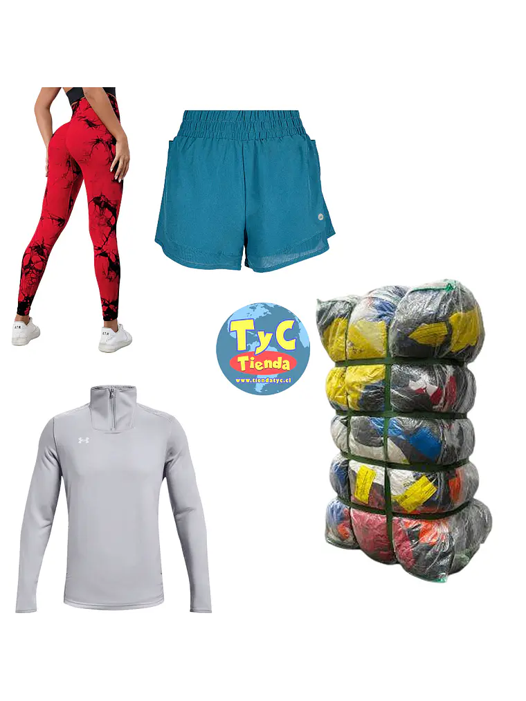 Fardo ropa deportiva premium 45kg 1