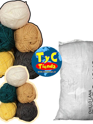 Fardo Ovillos Lana premium 10KG