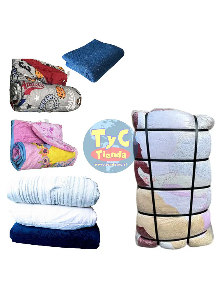 Fardo Cobertores premium 45kg Americanos 1