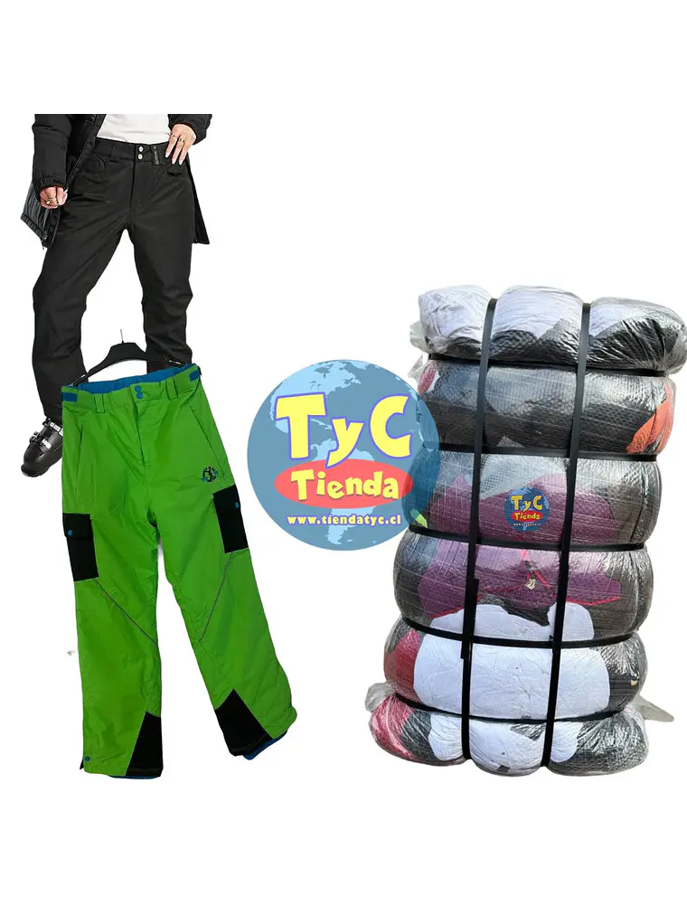 Fardo Pantalon Ski nieve Premium 45kg Americano 1