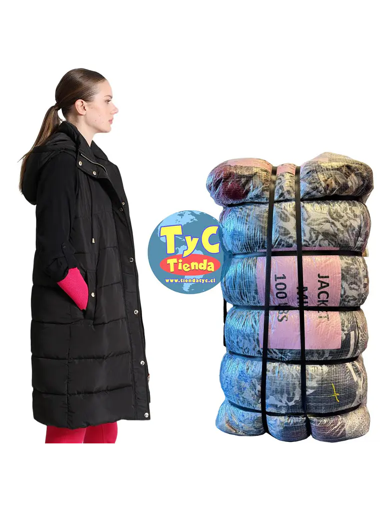 Fardo 45kg Parkas Largas Premium Mujer 1